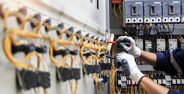 Professional Electrician technician working in Woxall, PA